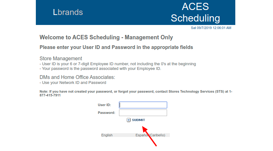 ACES Login