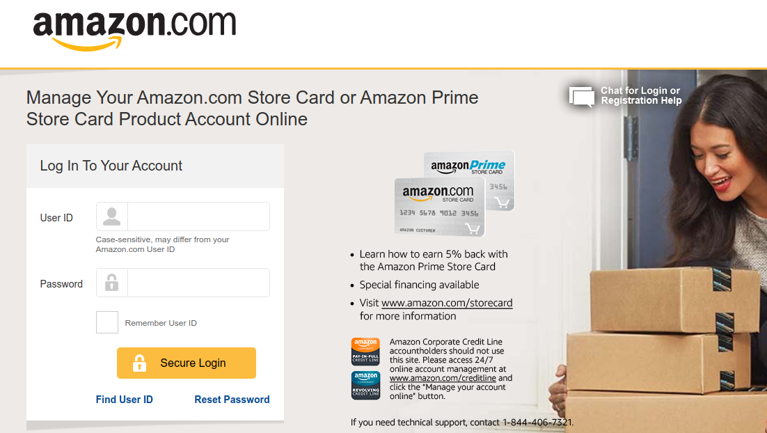 Amazon Credit Card Logo