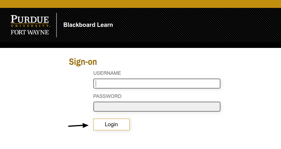 IPFW Blackboard Login