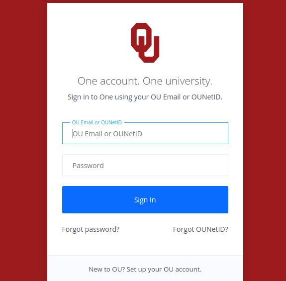 OU Sign In