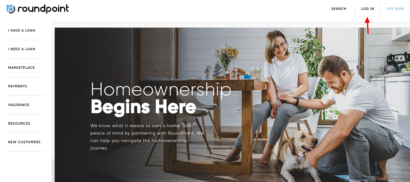 RoundPoint Mortgage Login