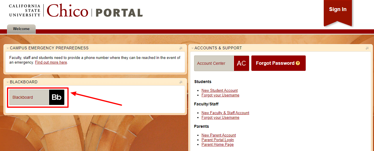 CSU chico portal login