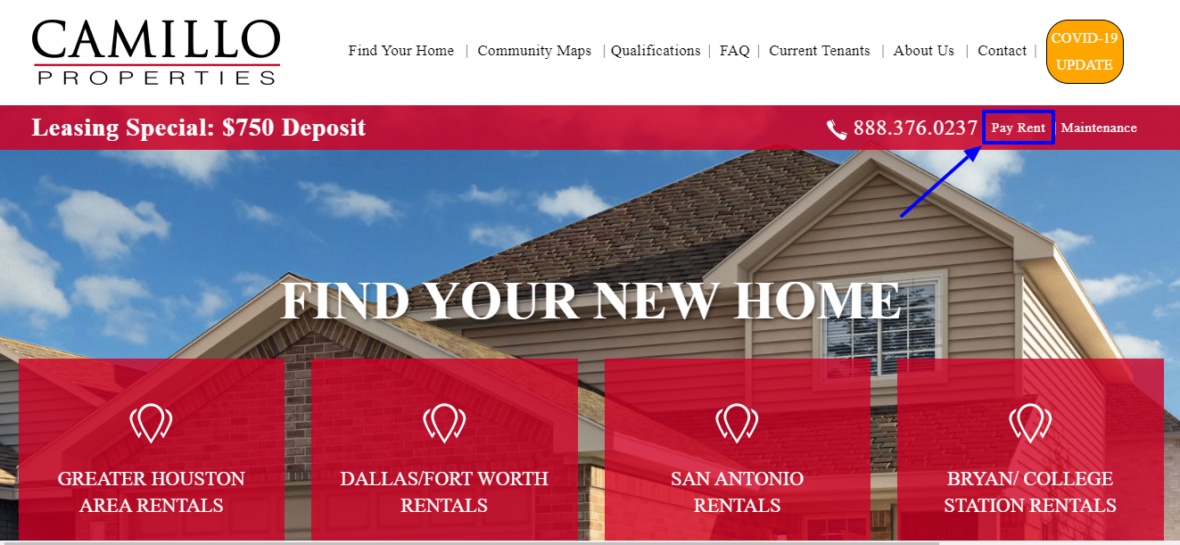 Www camillorentalhomes Login Guide For Camillo Properties Account 