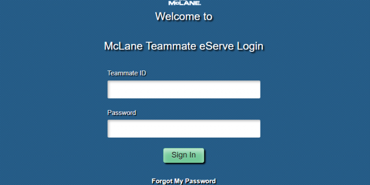 McLane Teammate EServe Portal Login