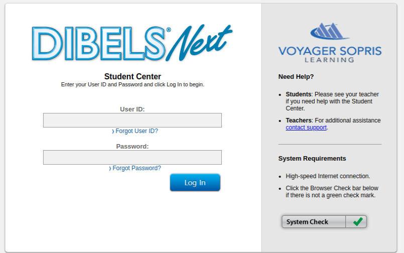 voyager sopris vport login