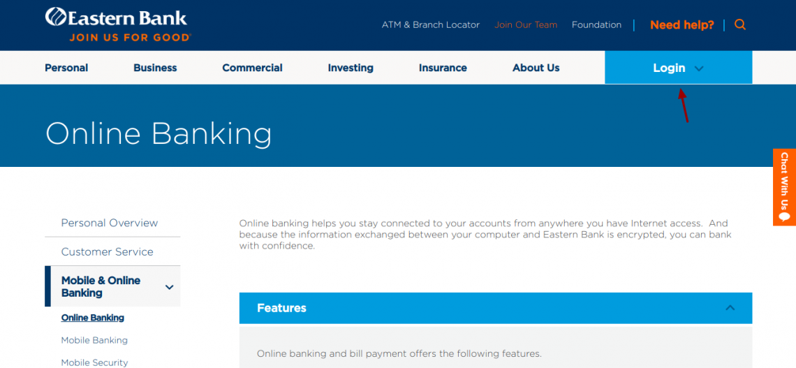 www.easternbank.com - Login to Eastern Bank Office Connect Account