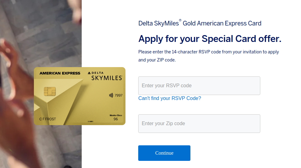 apply for american express delta skymiles card