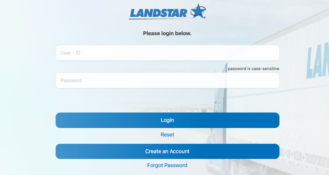 landstar login