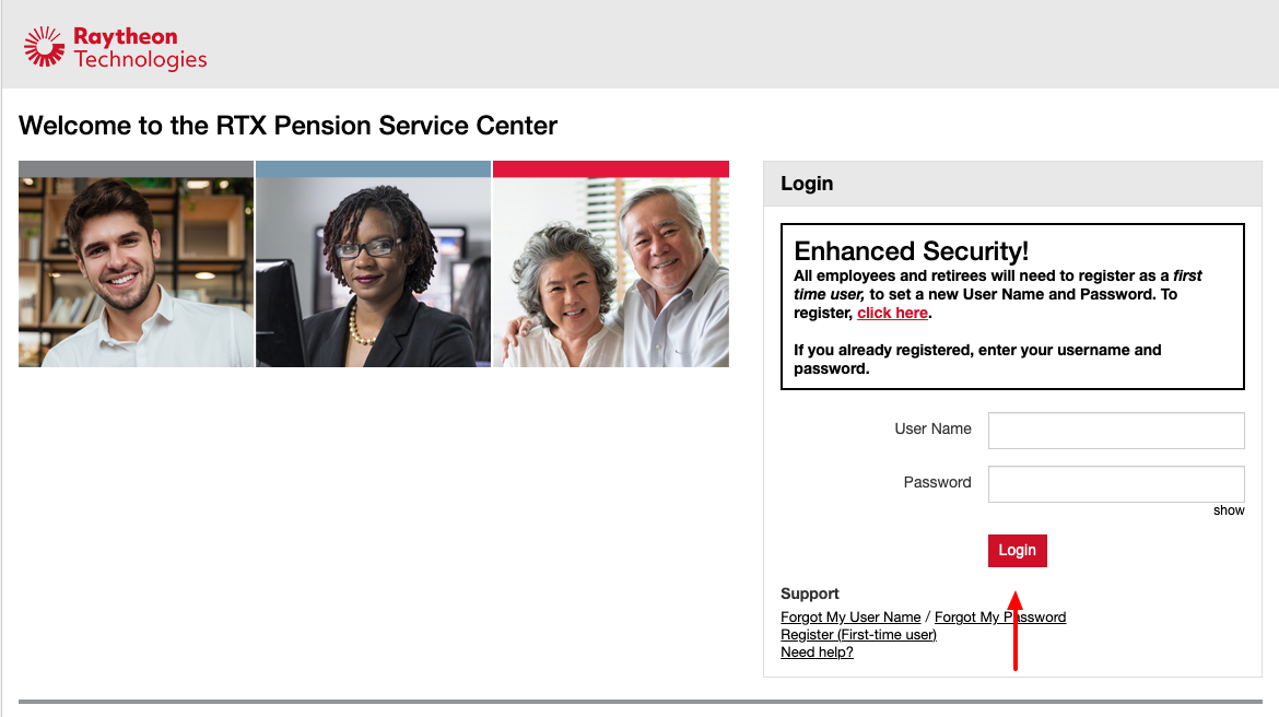 raytheon employee benefits login