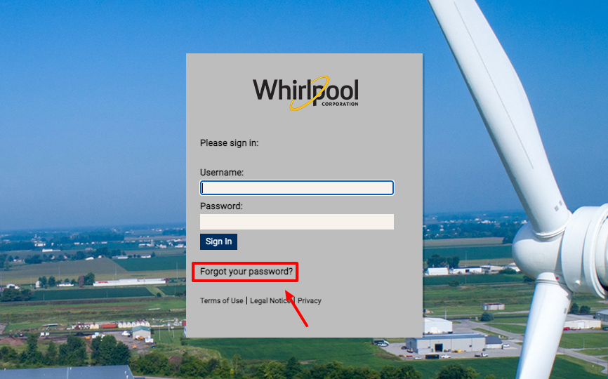 whirlpool employee benefits forgot password