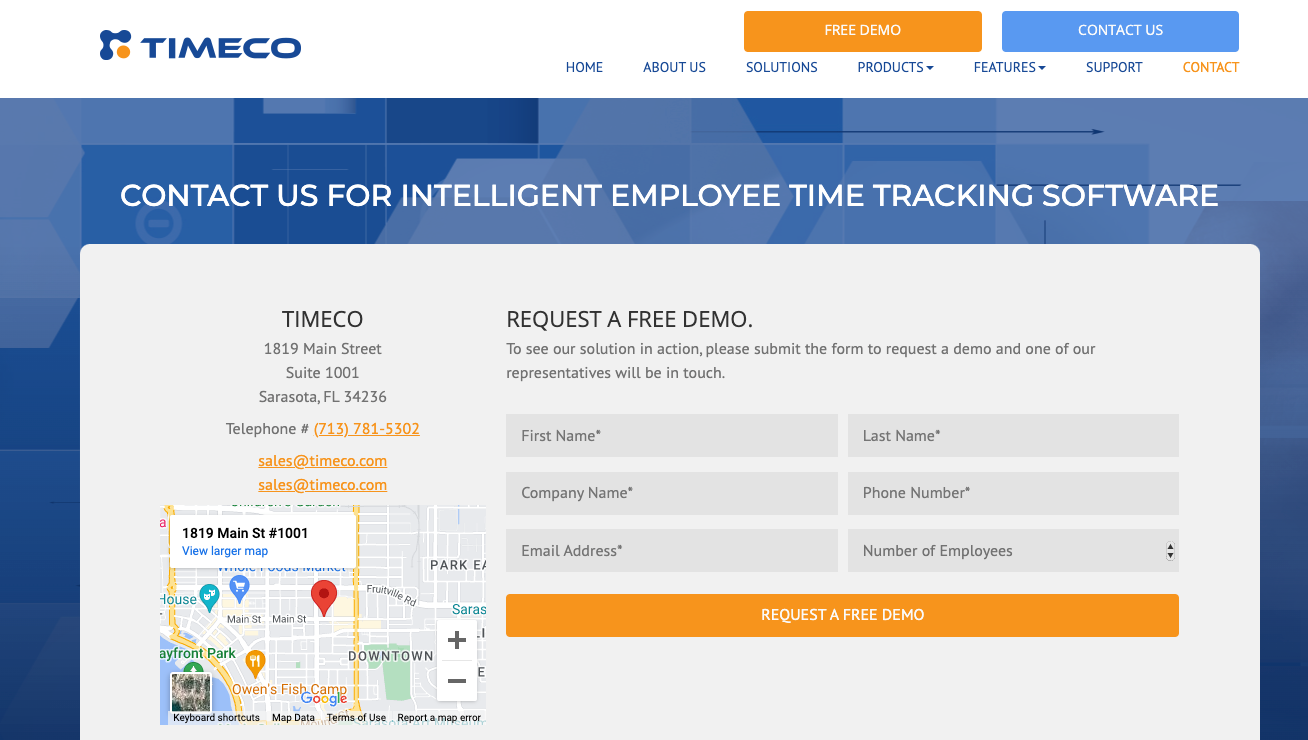 timeco customer service