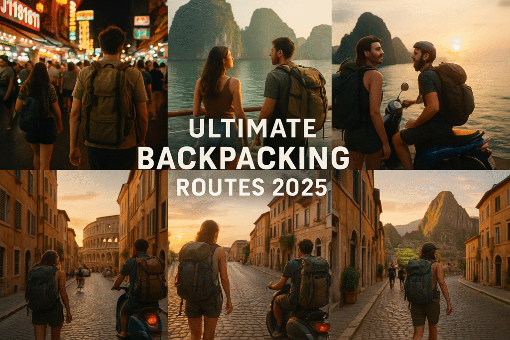 Ultimate Backpacking Routes for 2025: Asia, Europe & South America