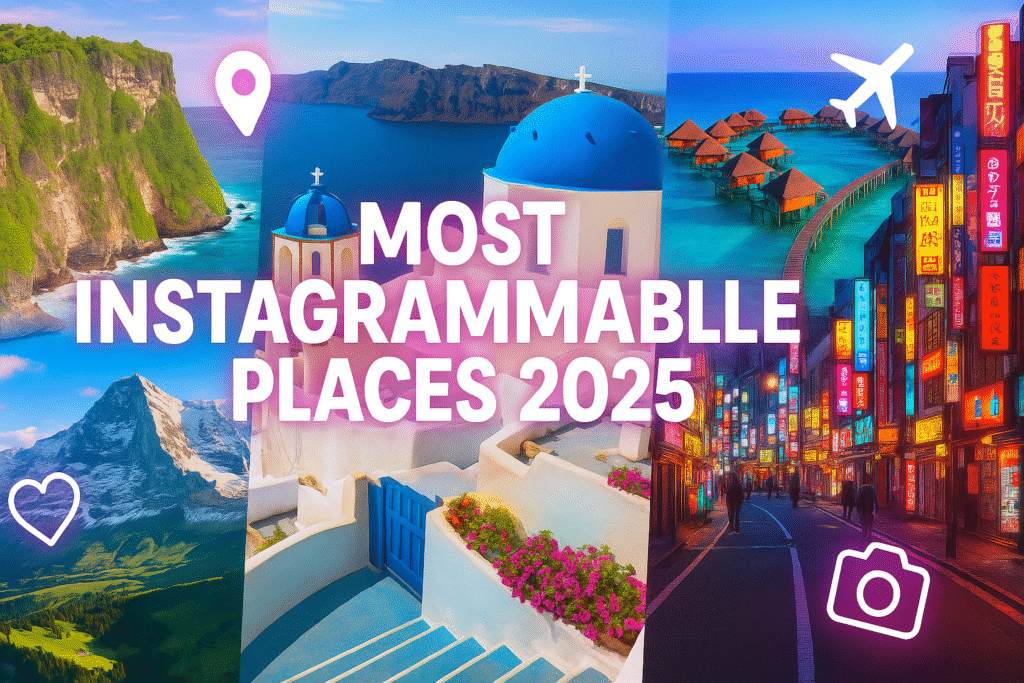 World’s Most Instagrammable Places 2025: Trending Spots You Can’t Miss