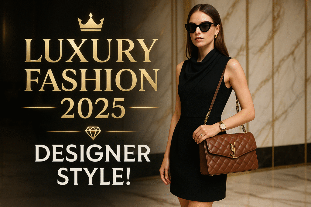 Luxury Fashion Guide 2025 – Trends, Brands, Styles & The Future of High-End Fashion