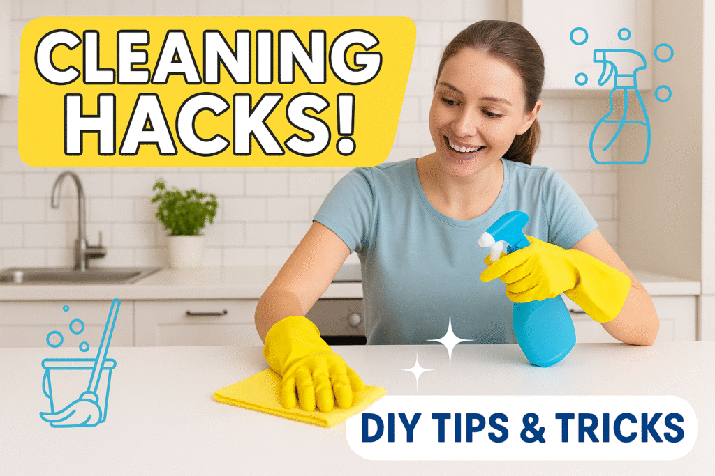 Top Cleaning Hacks 2025 – Easy Home Cleaning Tips & Tricks