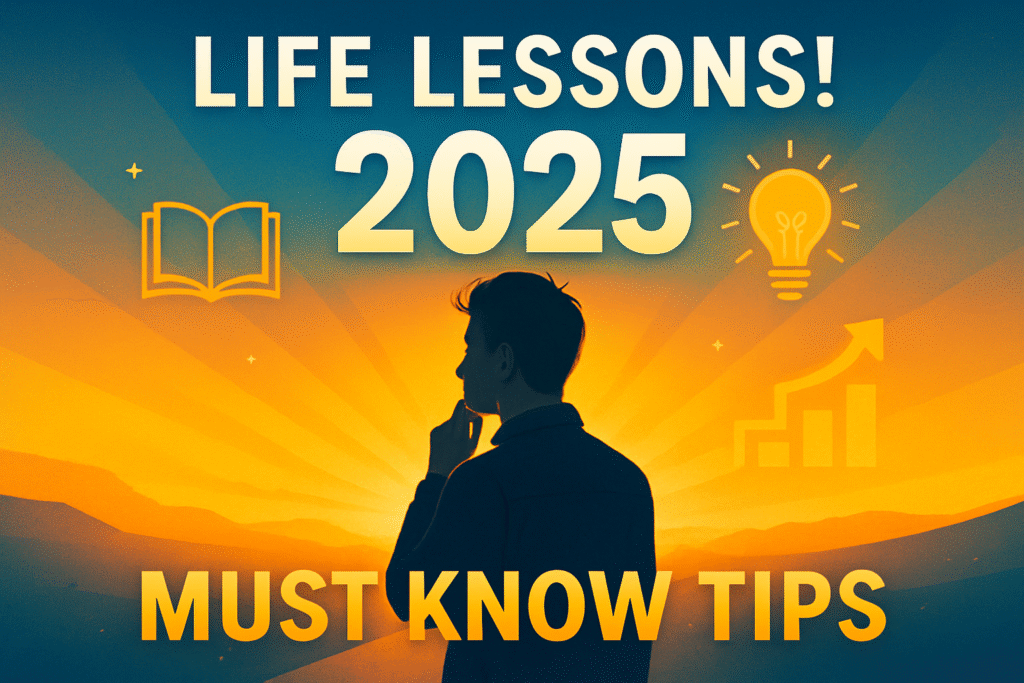 Life Lessons 2025 – Wisdom, Growth & Personal Development