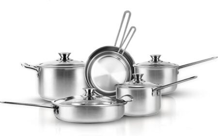 Top 10 Stainless Steel Cookware Sets for Indian Kitchens (2025 Review)