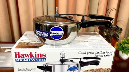 Hawkins Stainless Steel Pressure Cooker Review — Safe, Fast & Perfect for Indian Cooking